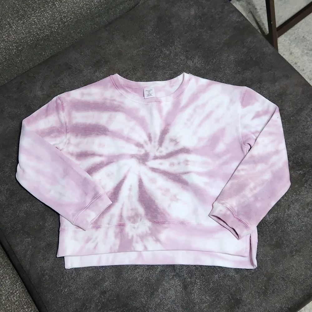 Kids Dreamsicle Pink Tie Dye Sweatpants Matching Outfit Medium